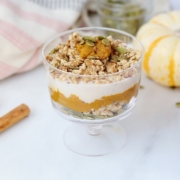 apple pumpkin parfait
